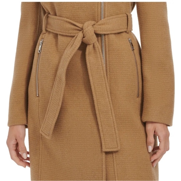 NEW! Gorgeous Calvin Klein Wool Blend Coat - Picture 8 of 14